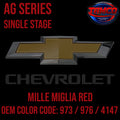 CHEVROLET MILLE MIGLIA RED AG SERIES