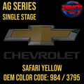 CHEVROLET SAFARI YELLOW