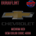 Tamco Paint OEM Paint Chevrolet Medium Red Code 408G Duraflint II Single Stage