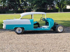Tamco Paint Chevrolet Regal Turquoise Metallic in 1955 Chevrolet Bel Air