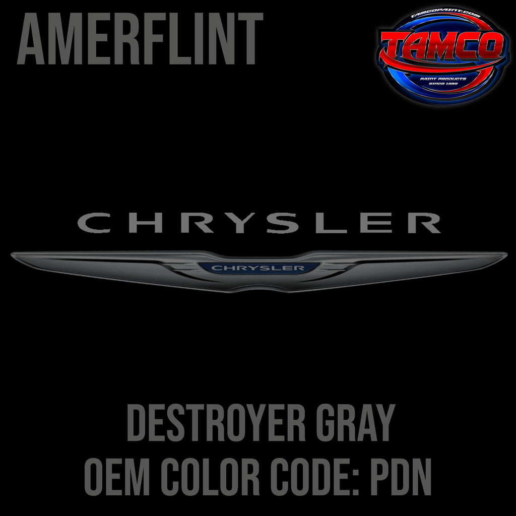 Chrysler Destroyer Gray OEM Amerflint II Series Single Stage