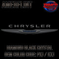 Chrysler Diamond Black Crystal OEM Amerflint II Series Single Stage