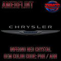 Chrysler Inferno Red Crystal OEM Amerflint II Series Single Stage