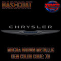 Chrysler Mocha Brown Metallic Basecoat