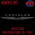 Chrysler Rallye Red OEM Amerflint II Series Single Stage