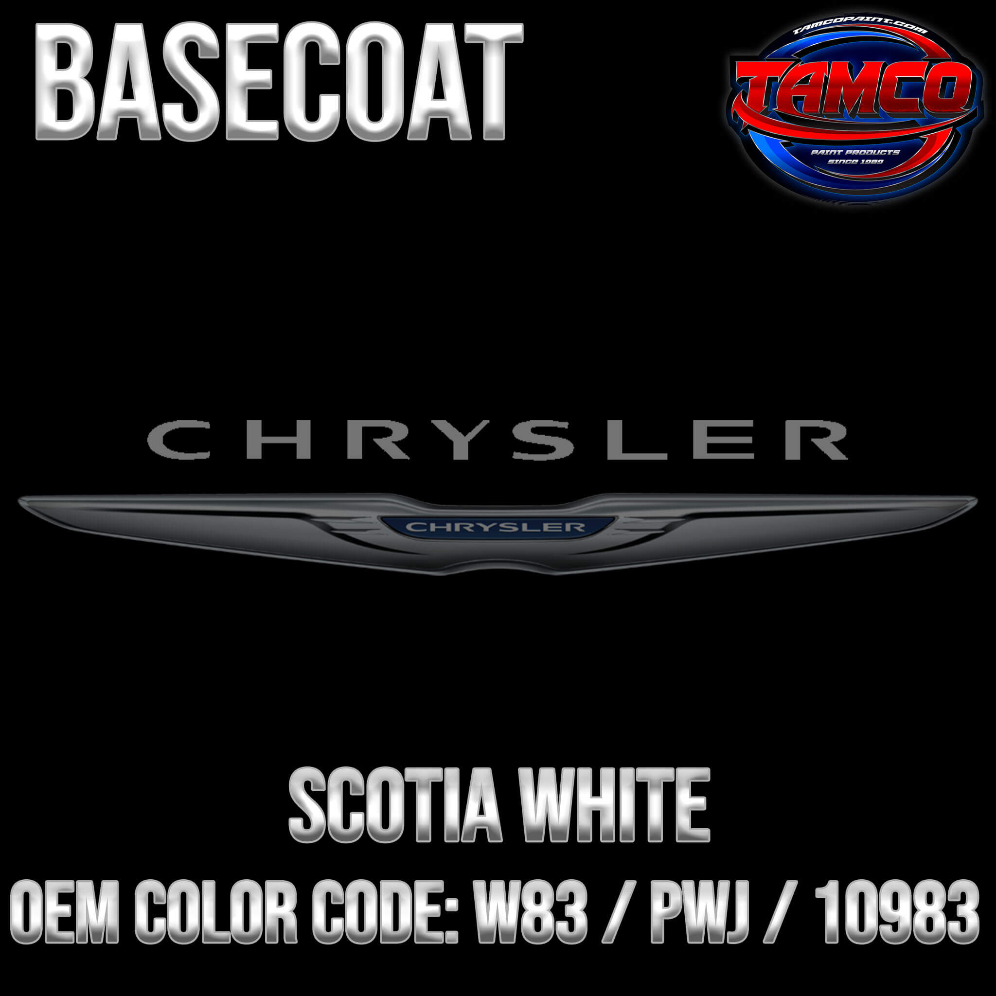 SCOTIA WHITE OEM BASECOAT