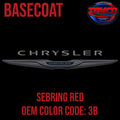 SEBRING RED OEM BASECOAT
