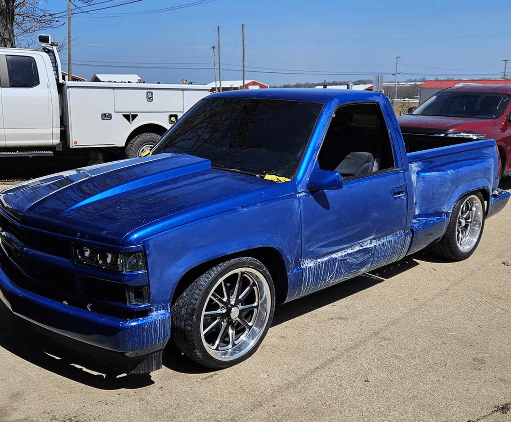 Tamco Paint Chrysler Blue Streak on 1998 Chevrolet C1500