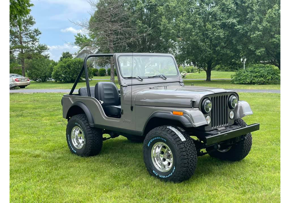 Chrysler Destroyer Gray on 1986 Jeep CJ-7