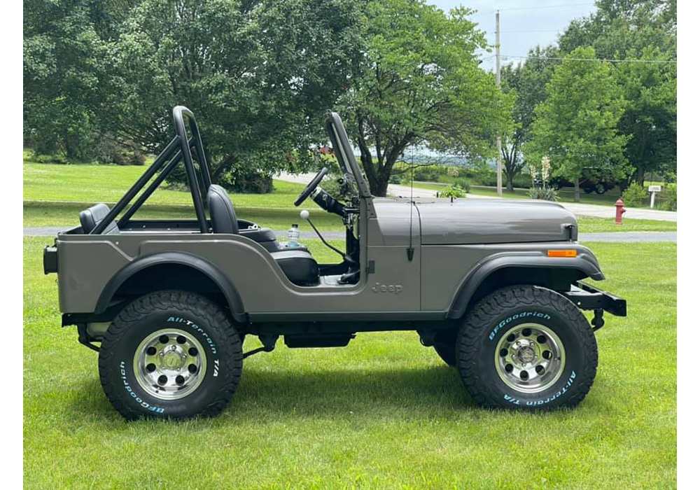 Chrysler Destroyer Gray on 1986 Jeep CJ-7