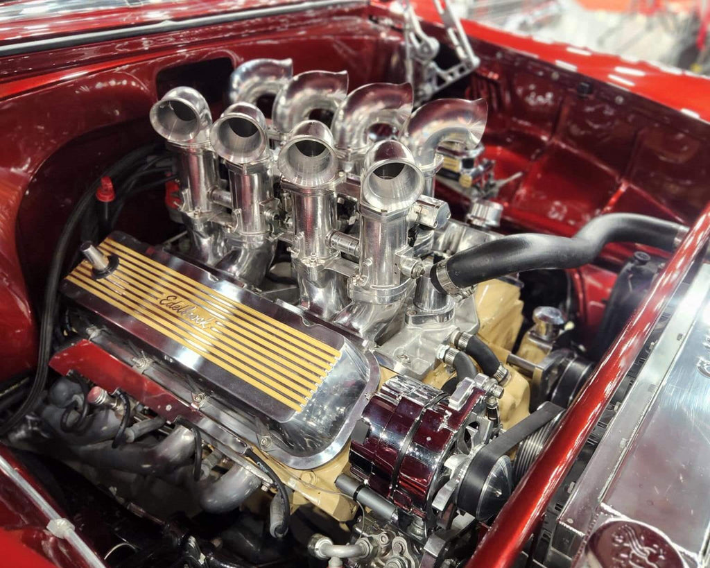 Tamco Paint Chrysler High Octane Red Pearl in 1955 Chevrolet Bel Air