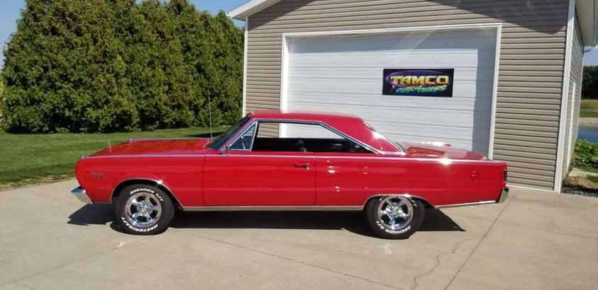 Chrysler Scorch Red Car
