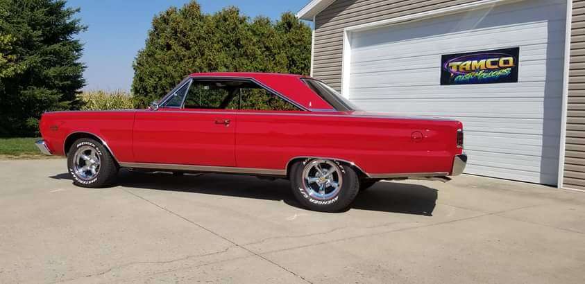 Chrysler Scorch Red Car
