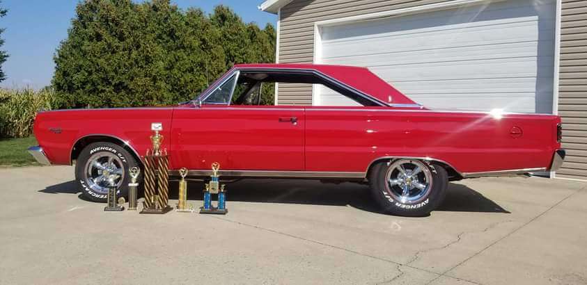 Chrysler Scorch Red Car