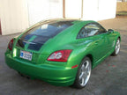 Tamco Paint Chrysler Synergy Green Metallic on Chevrolet Crossfire