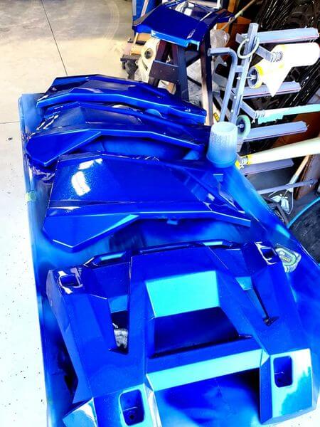 Chrysler Viper GTS Blue Pearl Car part