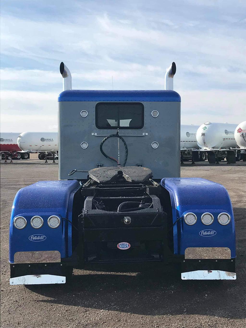 Tamco Paint Chrysler Viper GTS Blue Pearl in Peterbilt 379 EXHD
