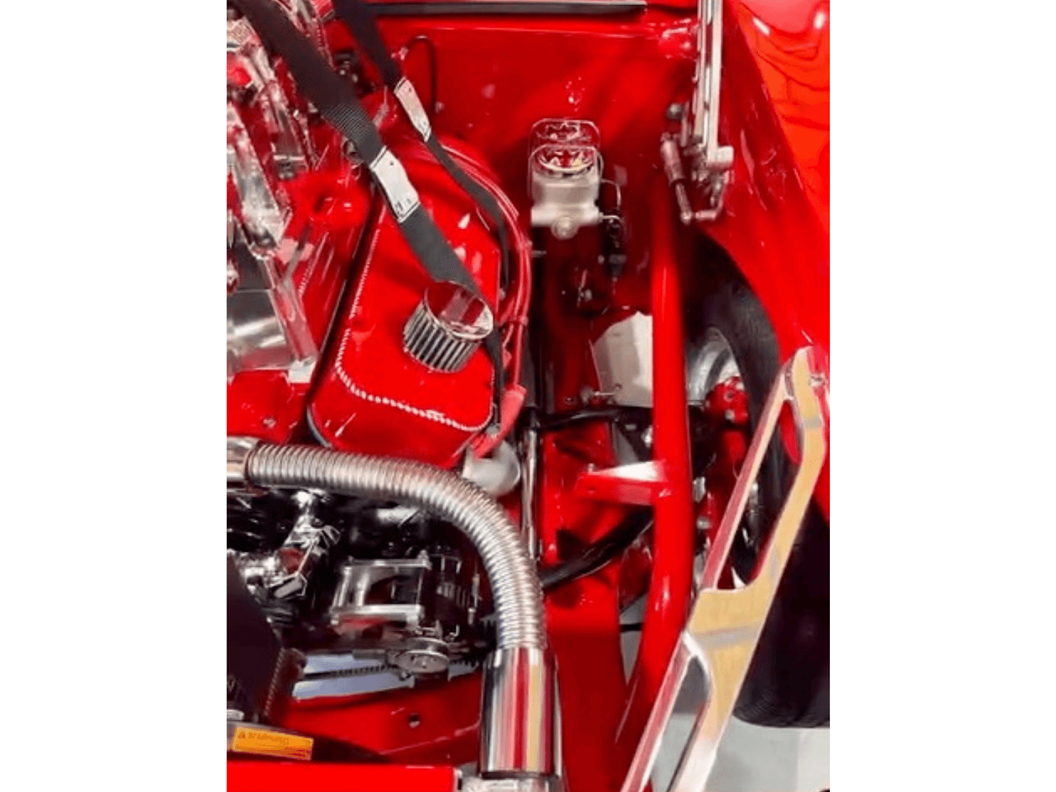 Tamco Paint Chrysler Viper Red on 1967 Chevrolet Camaro