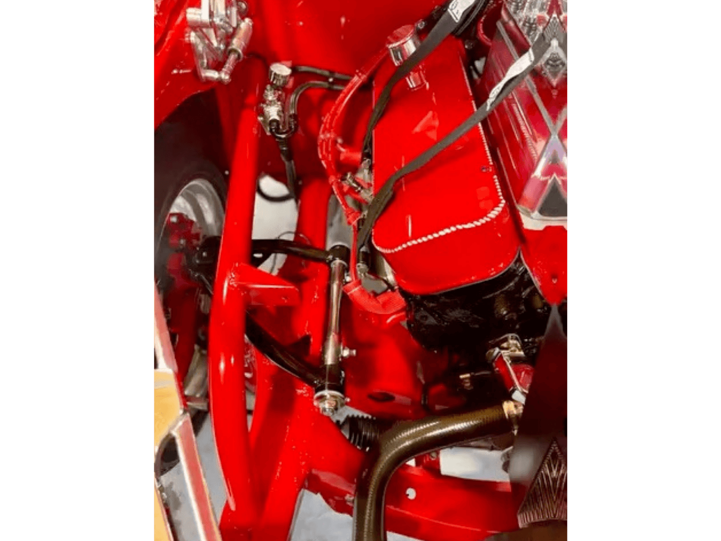 Tamco Paint Chrysler Viper Red on 1967 Chevrolet Camaro