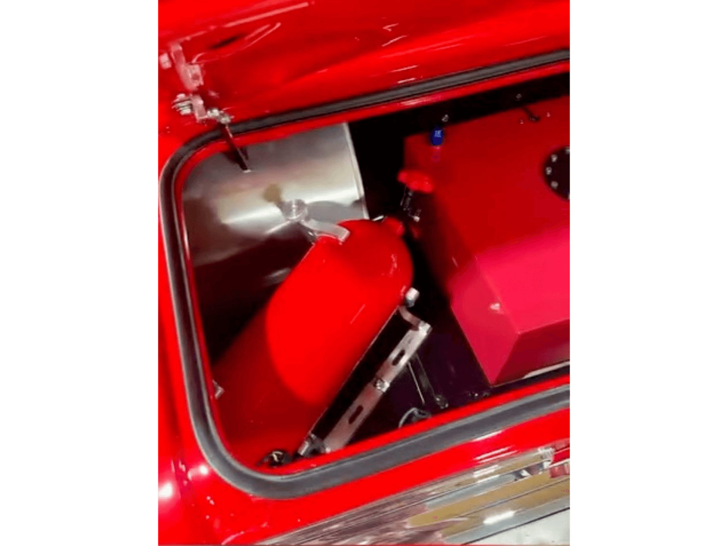 Tamco Paint Chrysler Viper Red on 1967 Chevrolet Camaro
