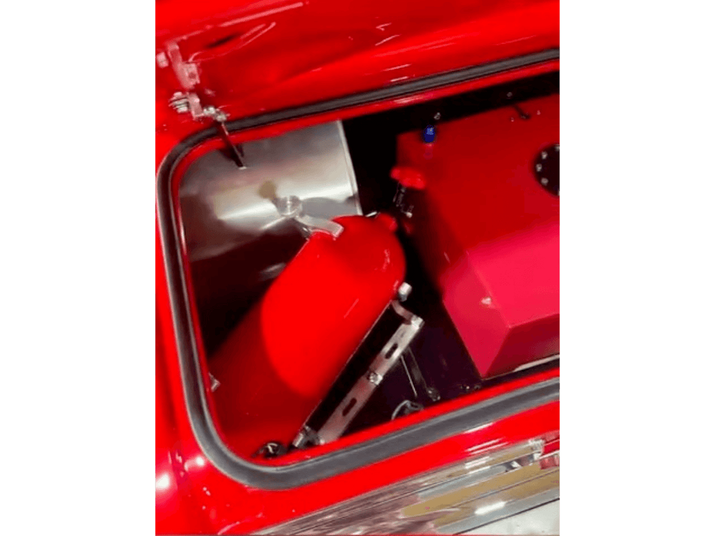 Tamco Paint Chrysler Viper Red on 1967 Chevrolet Camaro