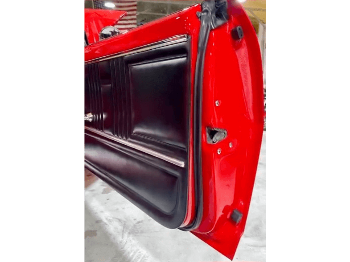 Tamco Paint Chrysler Viper Red on 1967 Chevrolet Camaro