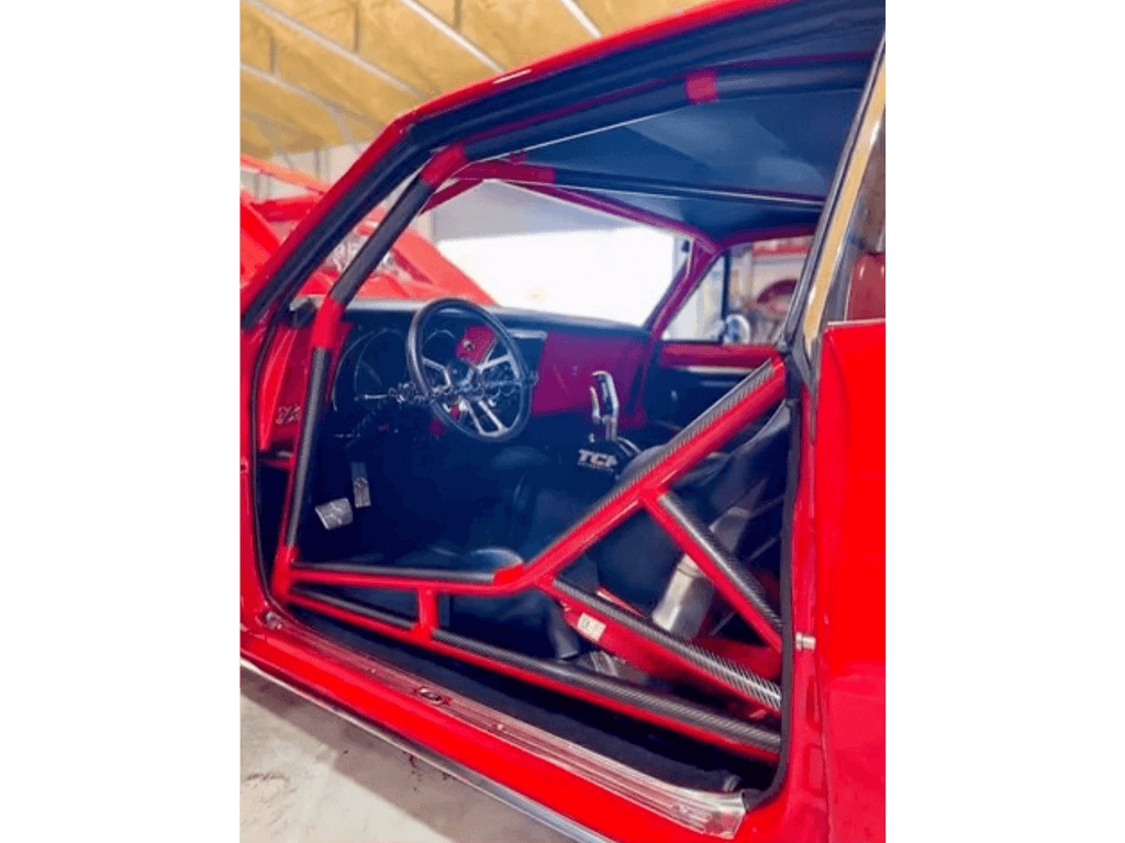 Tamco Paint Chrysler Viper Red on 1967 Chevrolet Camaro