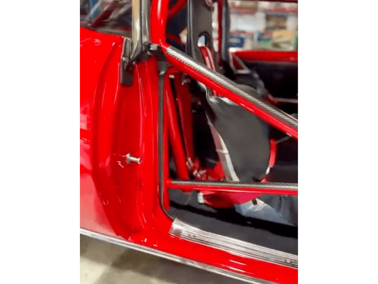 Tamco Paint Chrysler Viper Red on 1967 Chevrolet Camaro