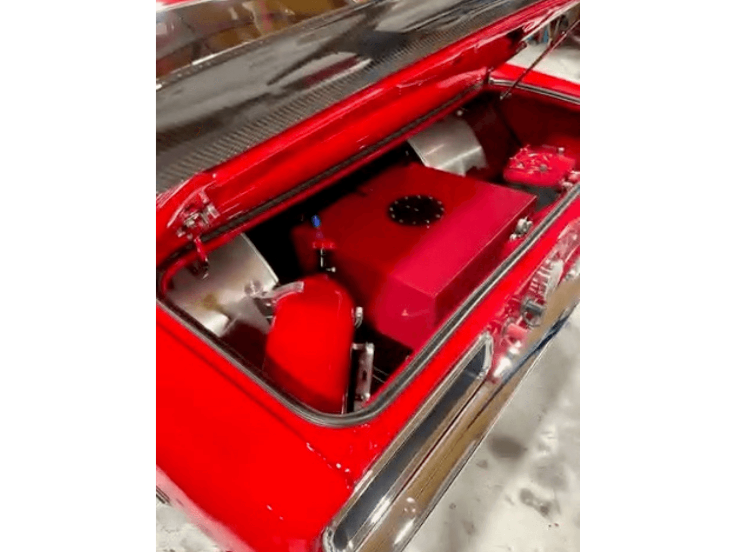 Tamco Paint Chrysler Viper Red on 1967 Chevrolet Camaro