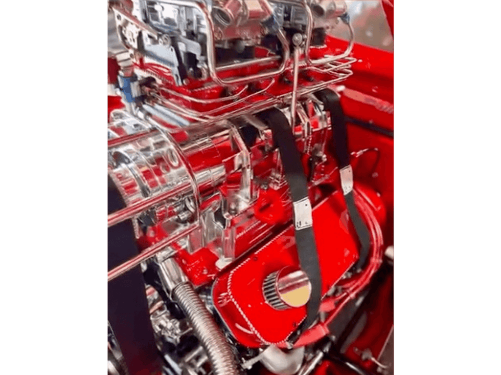 Tamco Paint Chrysler Viper Red on 1967 Chevrolet Camaro