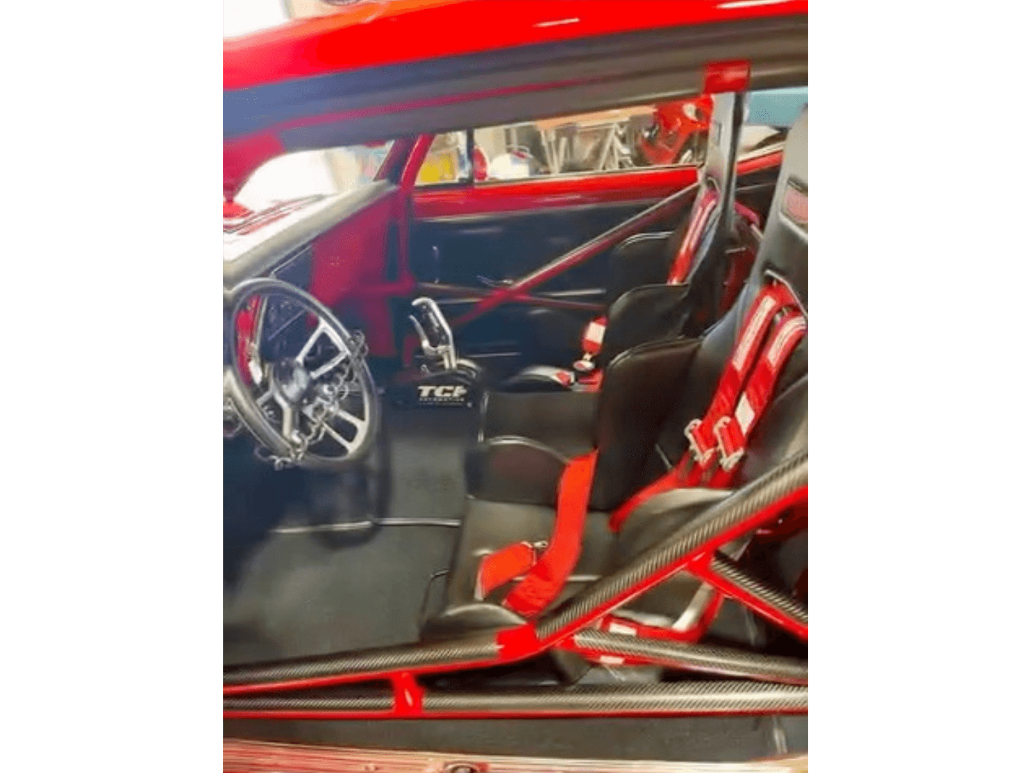 Tamco Paint Chrysler Viper Red on 1967 Chevrolet Camaro