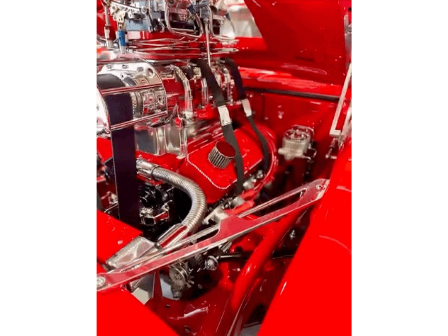 Tamco Paint Chrysler Viper Red on 1967 Chevrolet Camaro