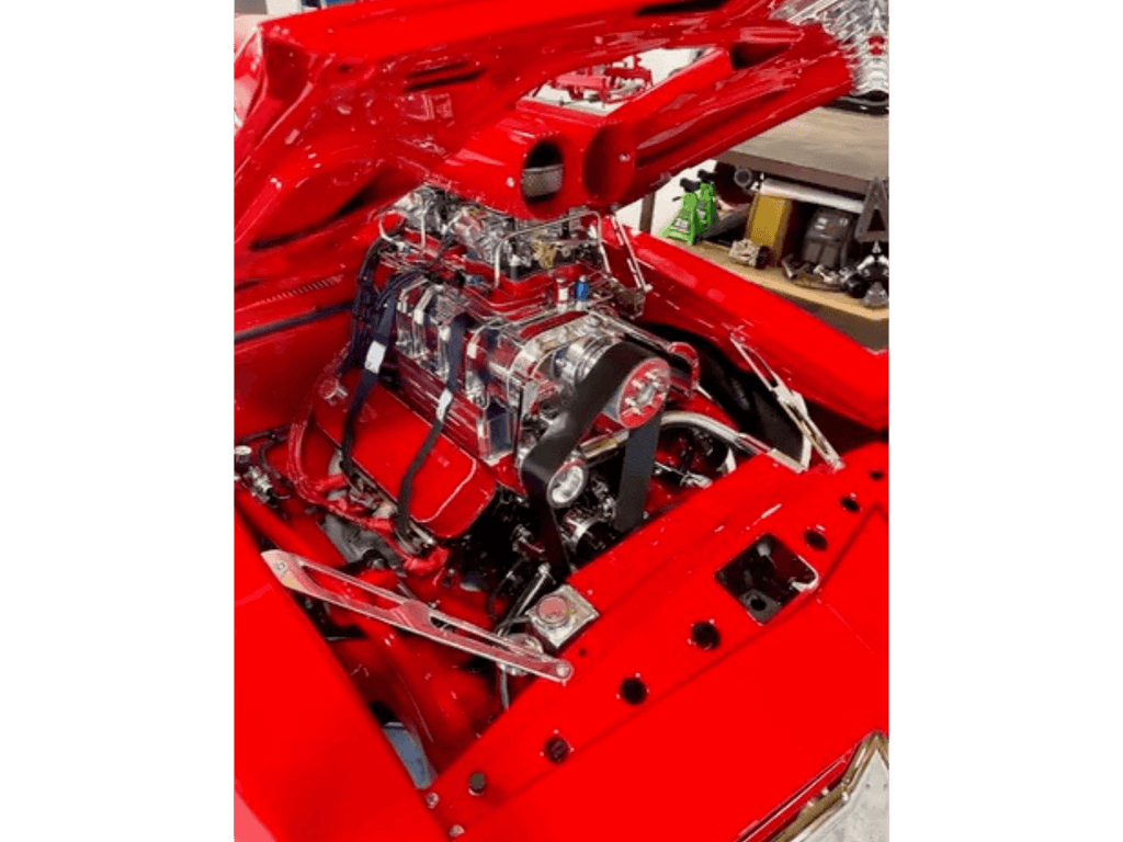 Tamco Paint Chrysler Viper Red on 1967 Chevrolet Camaro