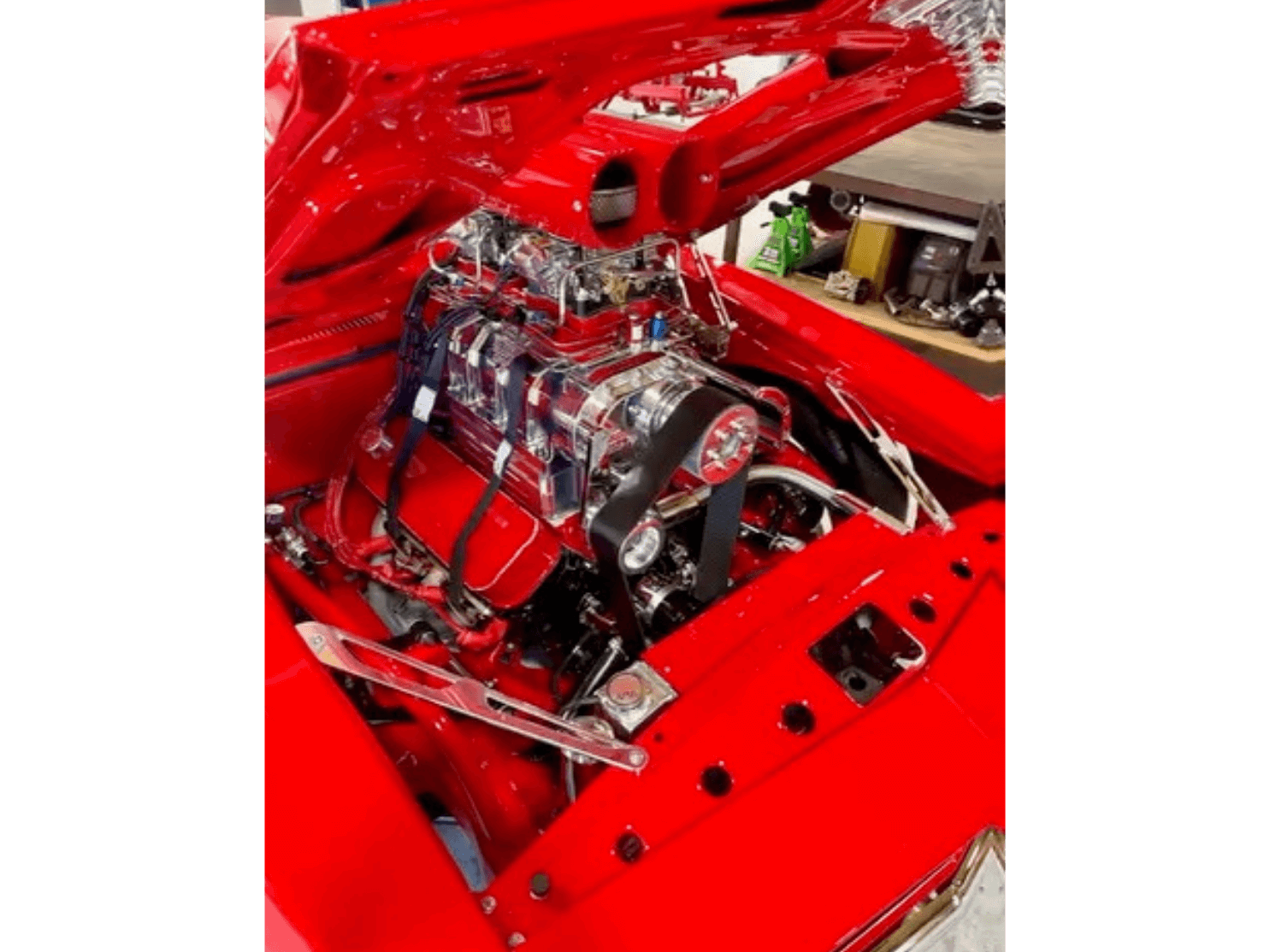 Tamco Paint Chrysler Viper Red on 1967 Chevrolet Camaro