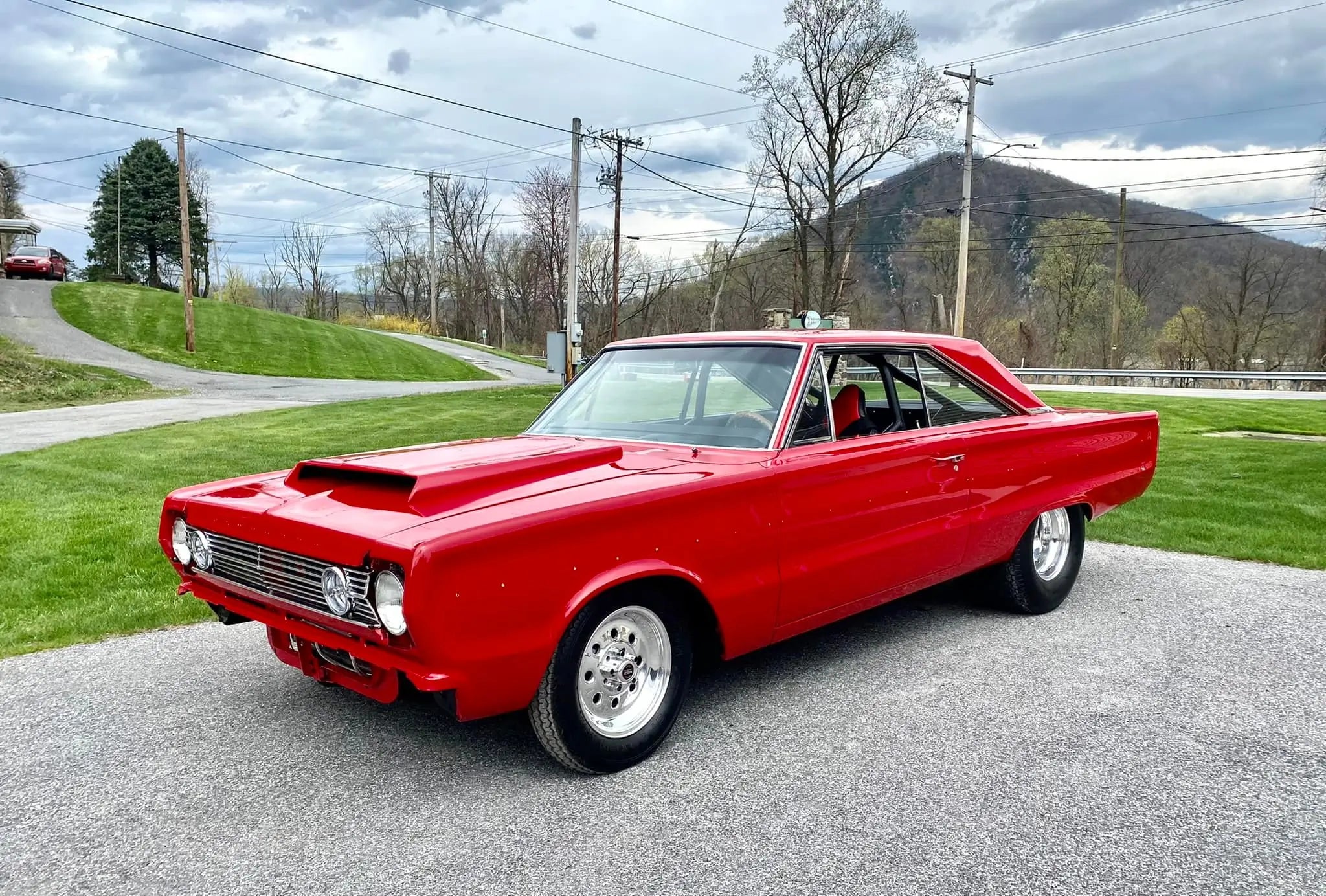 Tamco Paint Chrysler Viper Red on 1967 Plymouth Belvedere