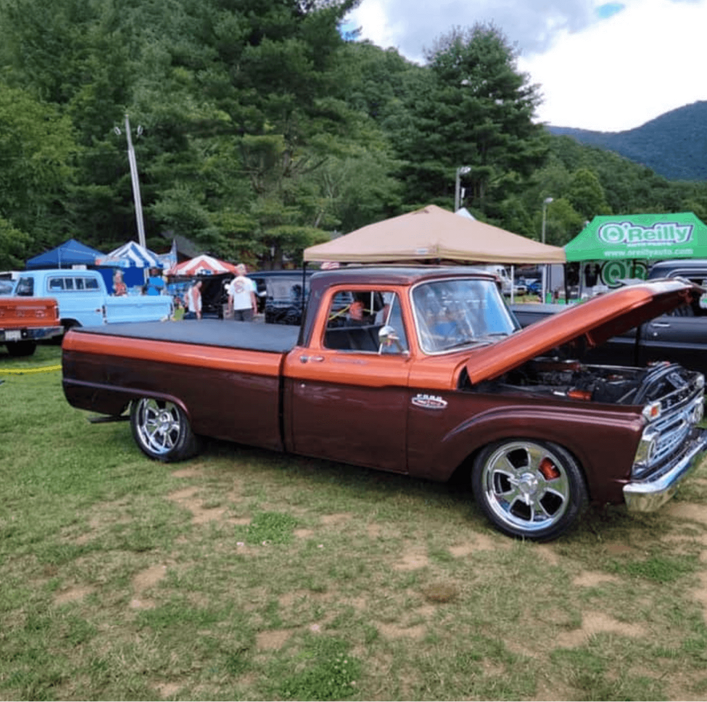 Tamco Paint Cinnamon Pearl and Dirtbag Brown on 1966 Ford F100