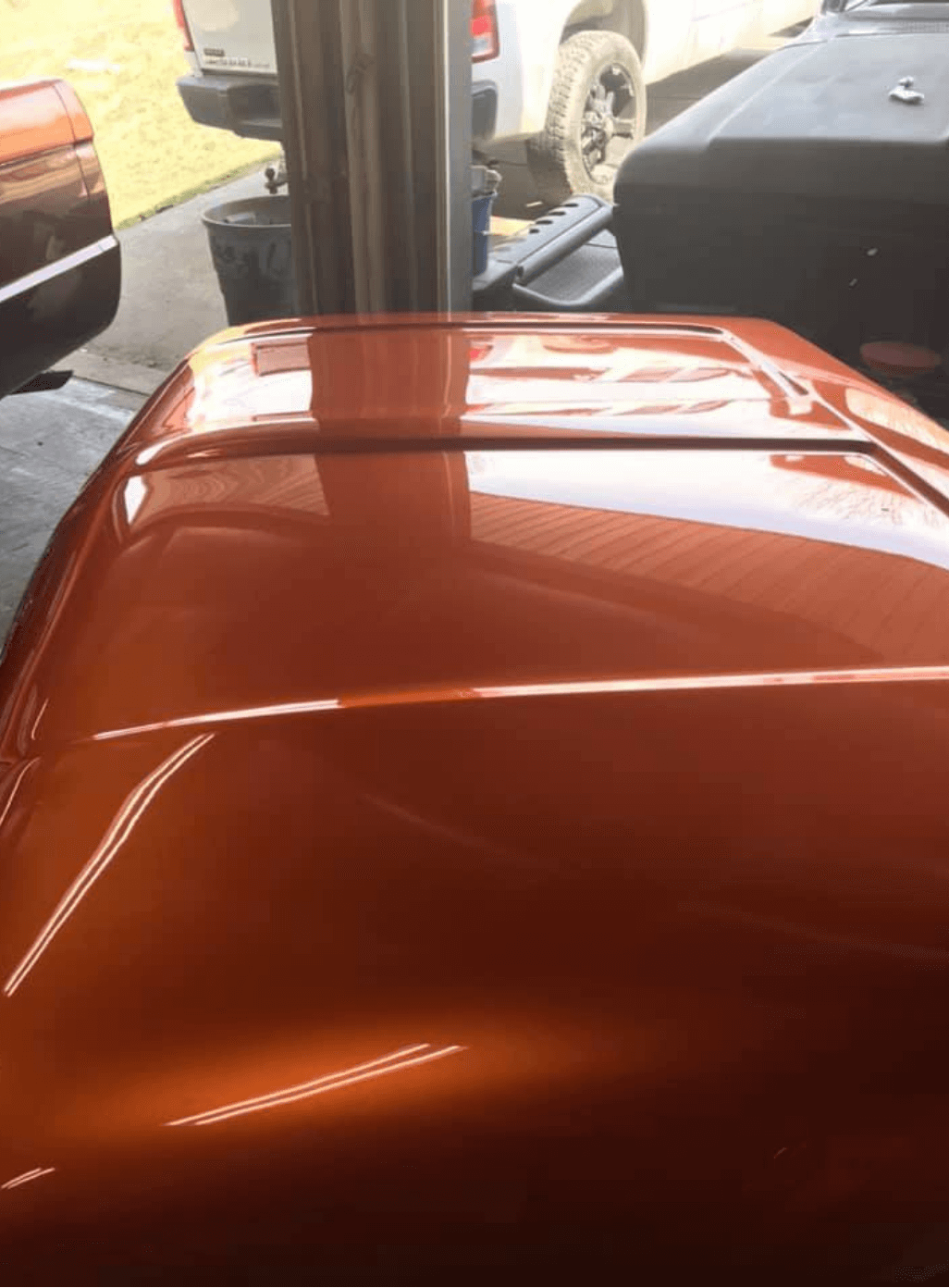 Tamco Paint Cinnamon Pearl and Dirtbag Brown on 1966 Ford F100