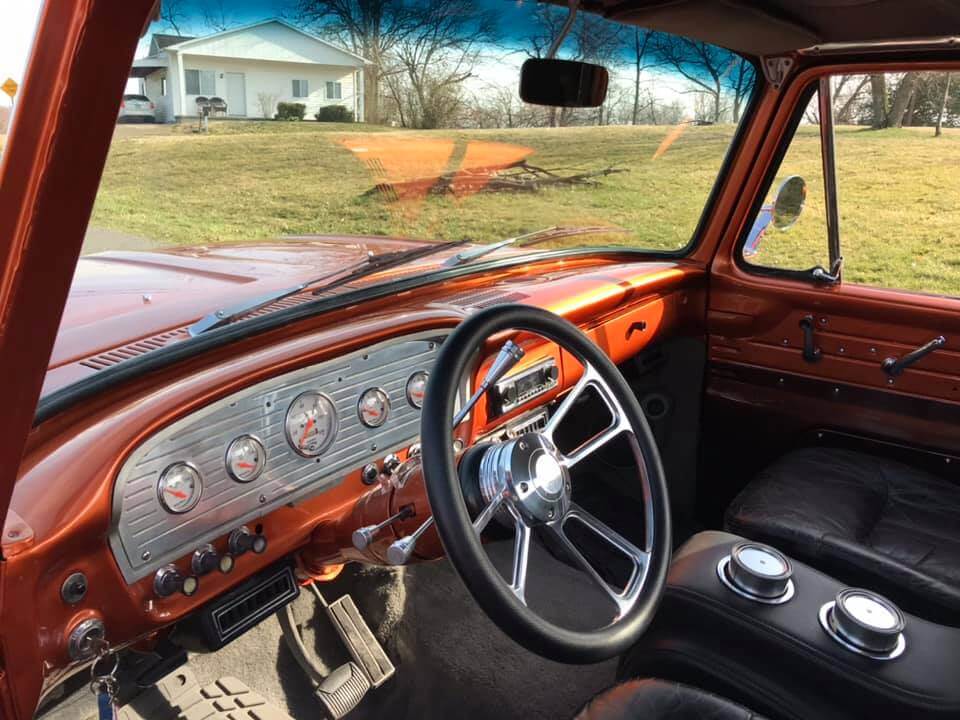 Tamco Paint Cinnamon Pearl and Dirtbag Brown on 1966 Ford F100