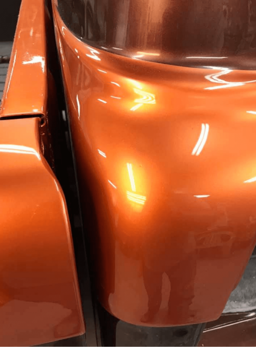 Tamco Paint Cinnamon Pearl and Dirtbag Brown on 1966 Ford F100