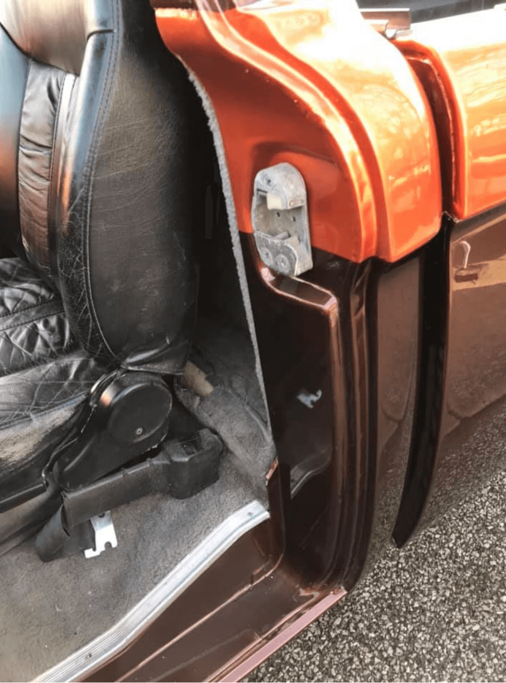 Tamco Paint Cinnamon Pearl and Dirtbag Brown on 1966 Ford F100