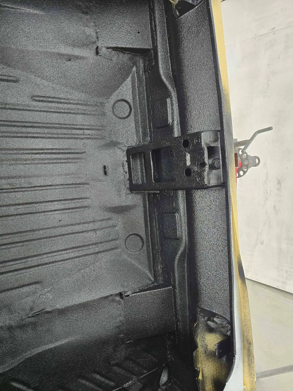 Tamco Paint Radiant Cranberry on Car Chassis