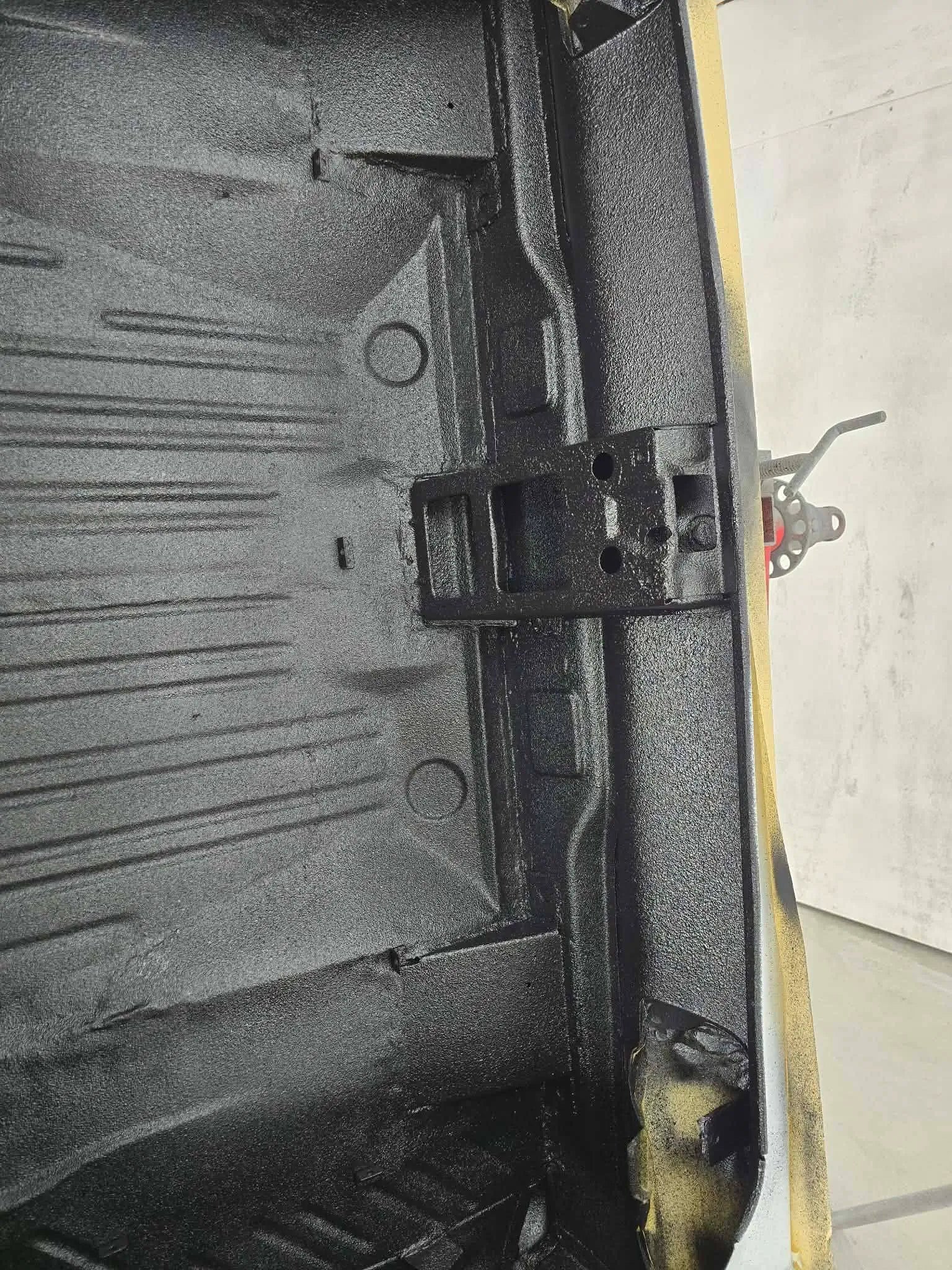 Tamco Paint Radiant Cranberry on Car Chassis