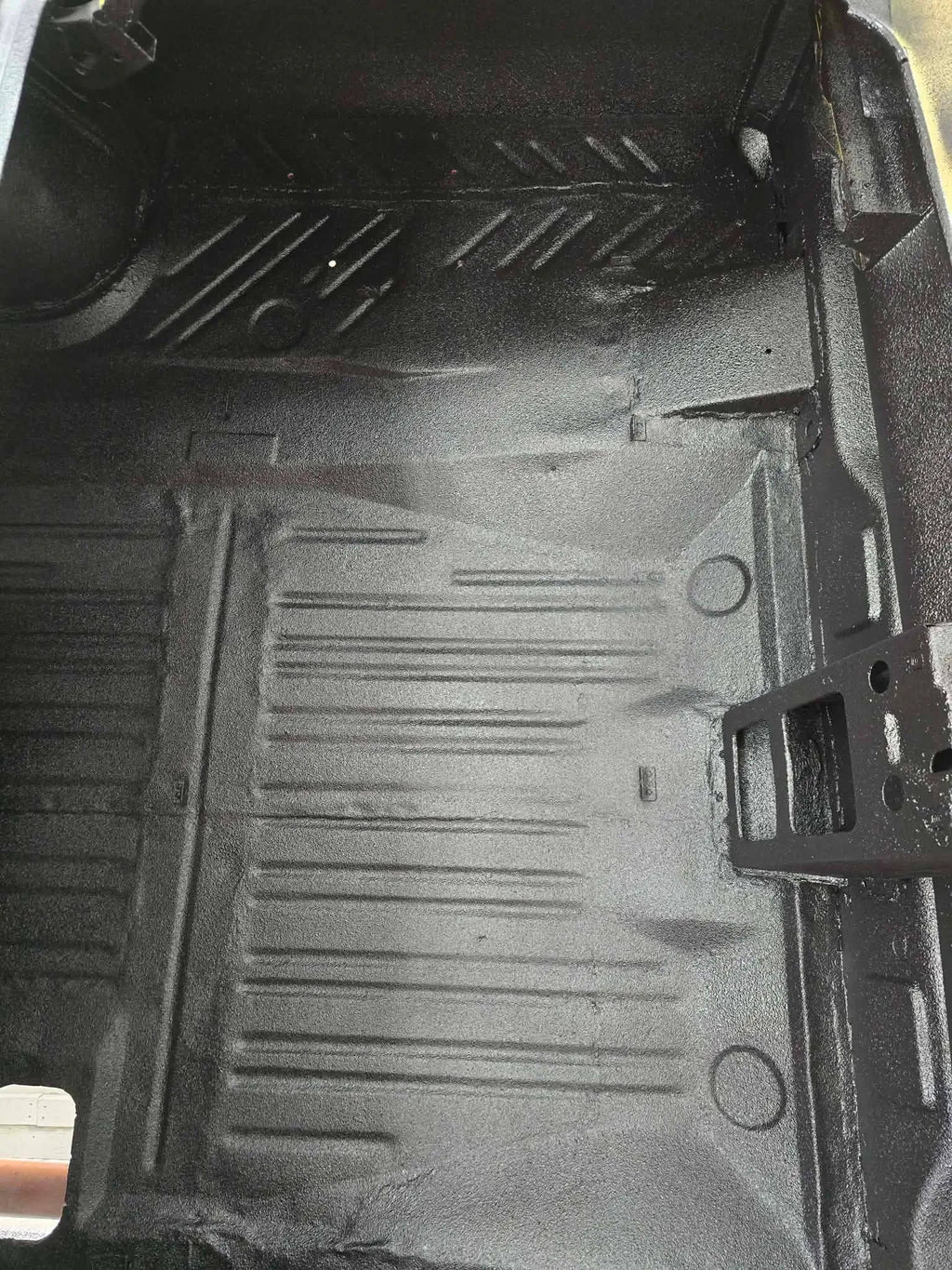 Tamco Paint Radiant Cranberry on Car Chassis