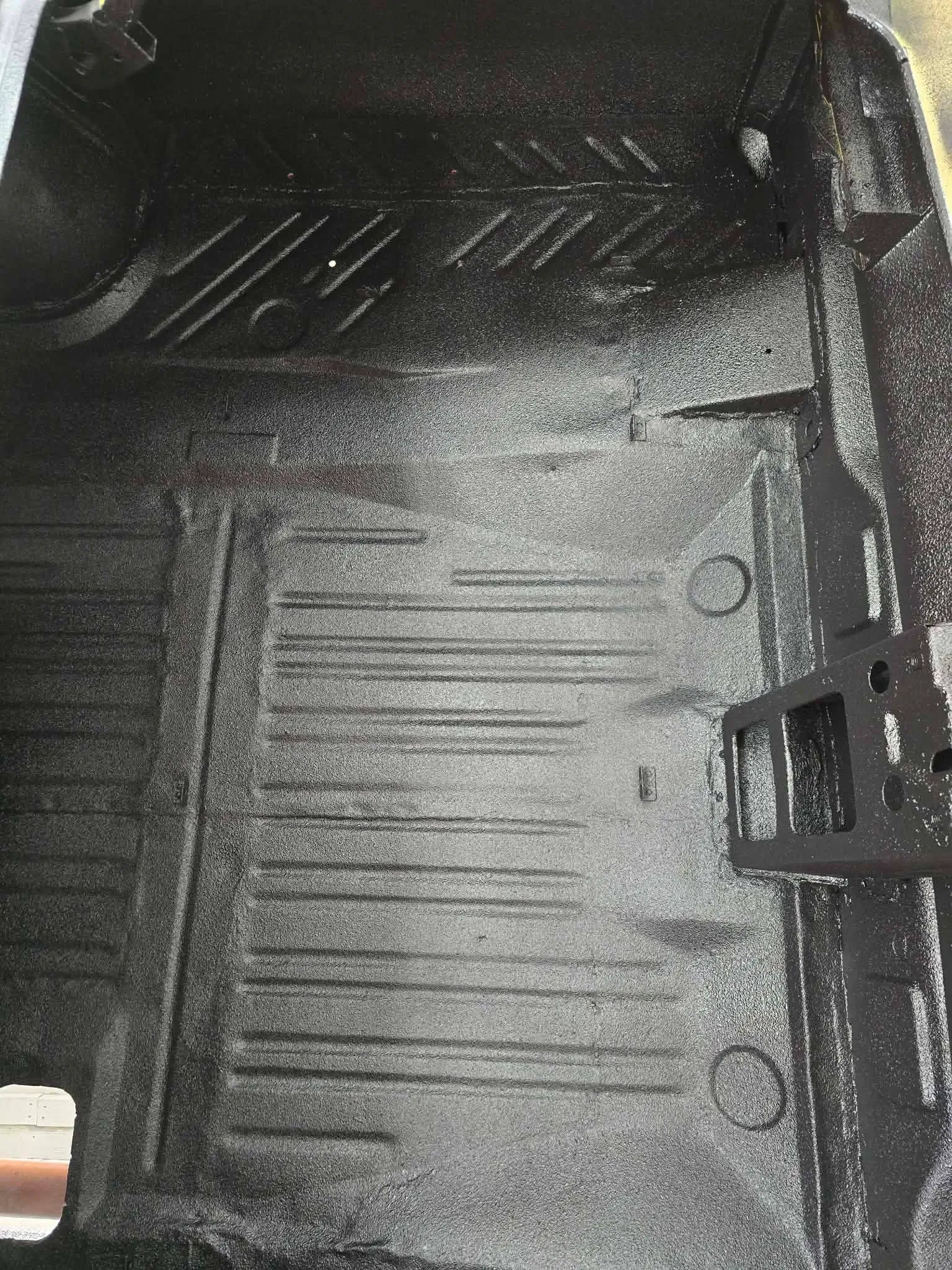 Tamco Paint Radiant Cranberry on Car Chassis