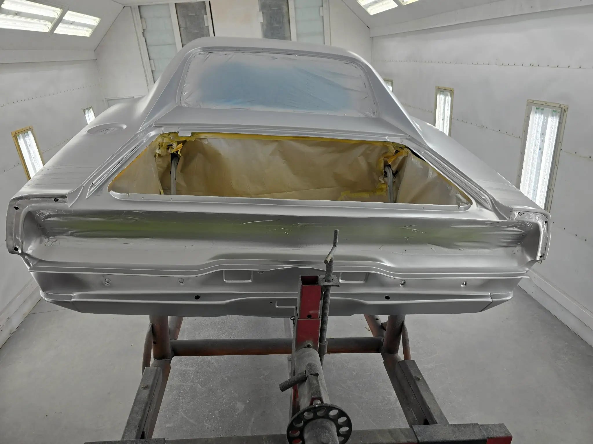 Tamco Paint Radiant Cranberry on 1968 Dodge Charger