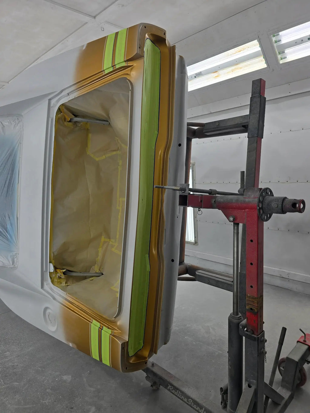 Tamco Paint Radiant Cranberry on 1968 Dodge Charger
