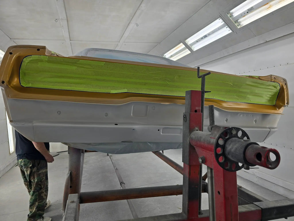 Tamco Paint Radiant Cranberry on 1968 Dodge Charger