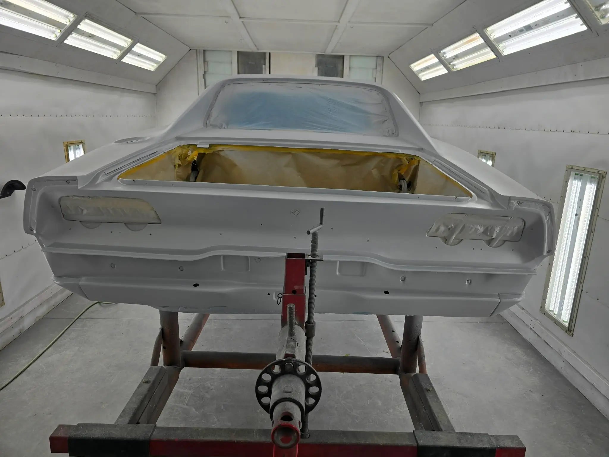 Tamco Paint Radiant Cranberry on 1968 Dodge Charger