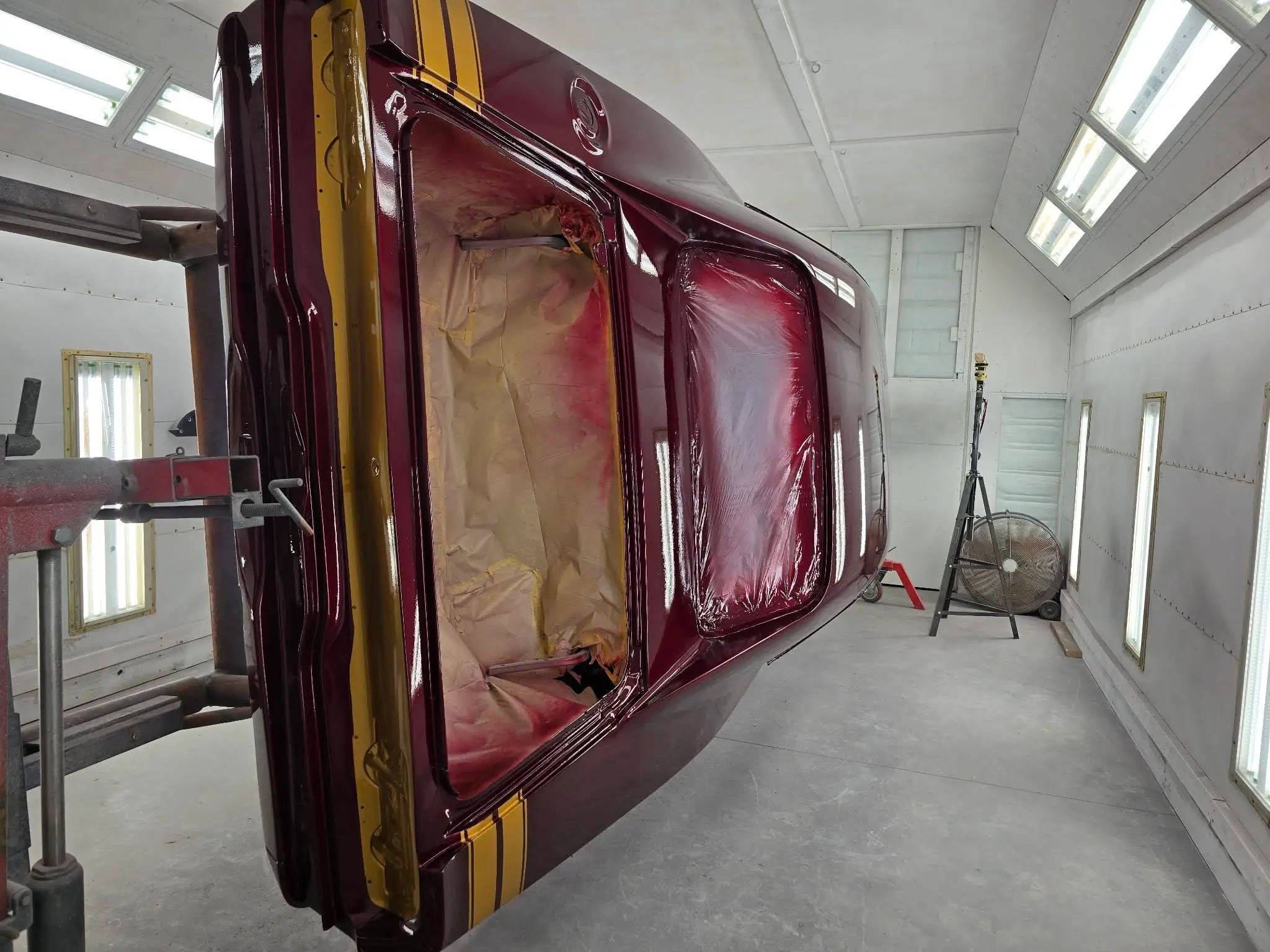 Tamco Paint Radiant Cranberry on 1968 Dodge Charger