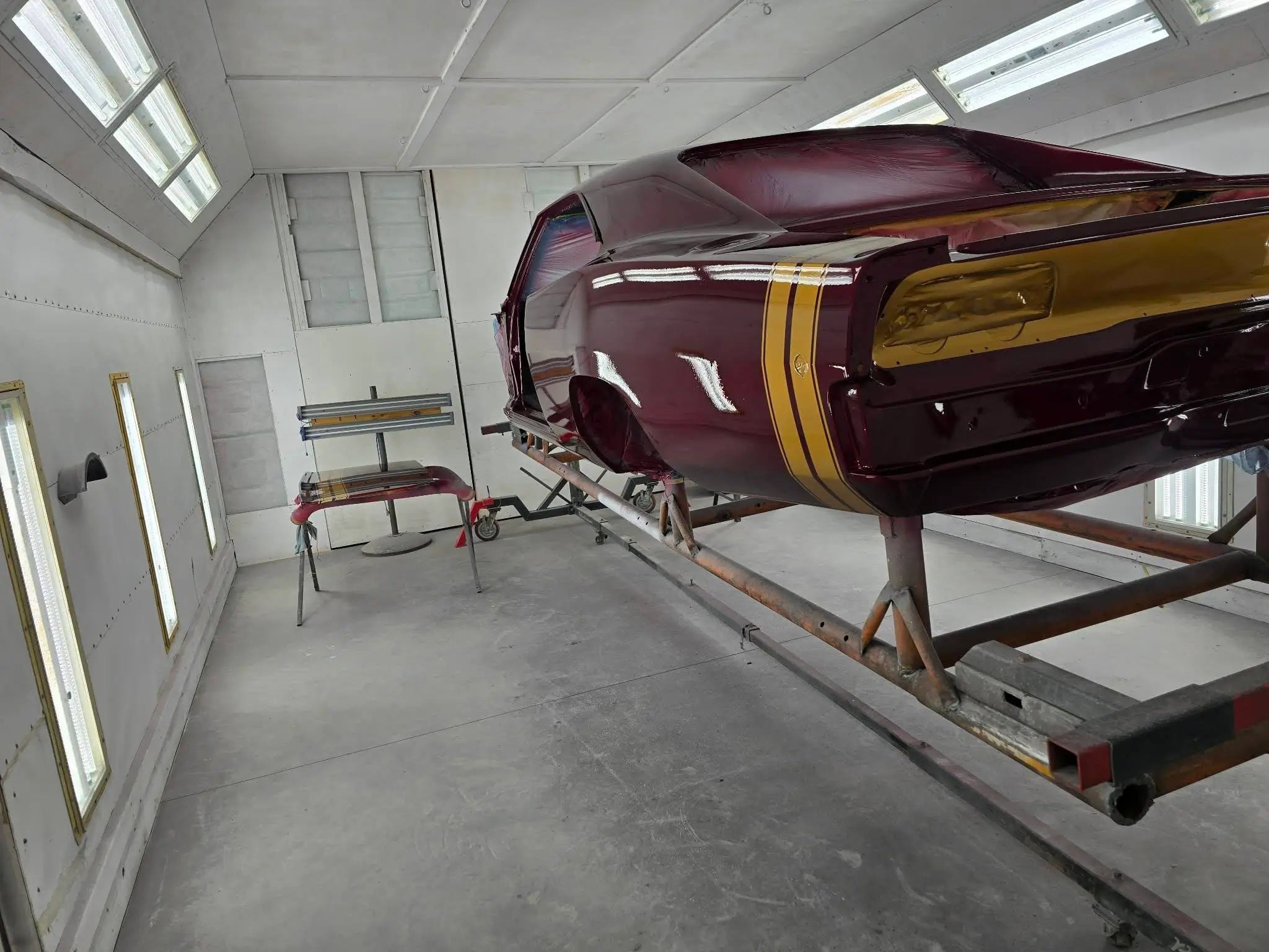 Tamco Paint Radiant Cranberry on 1968 Dodge Charger